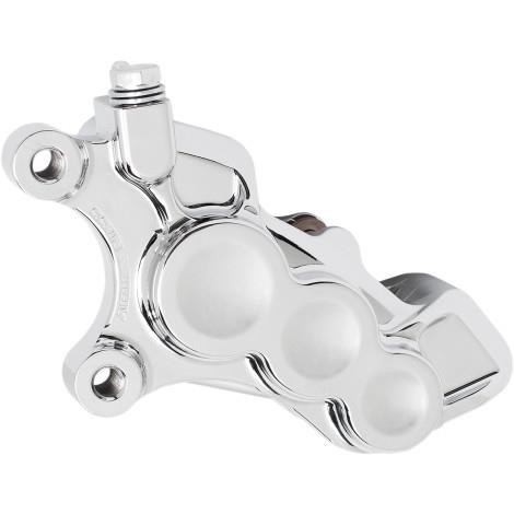 Arlen Ness 4-Piston Brake Front Caliper for 11.8in. Rotors – Chrome 02-222