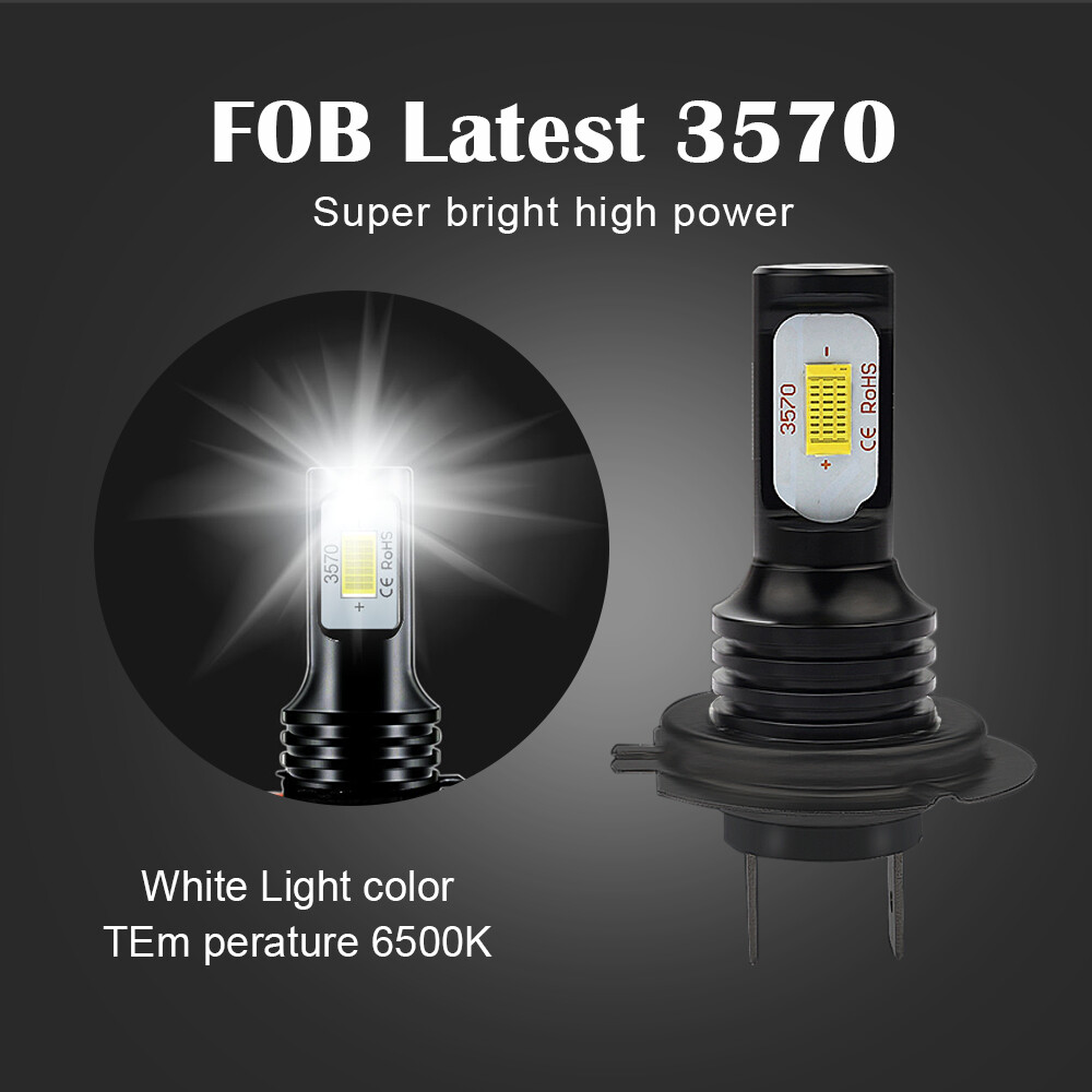 For Honda CBR1000RR 2004-2019 H7 Motorcycle LED Headlight Bulbs Super Bright 2pc