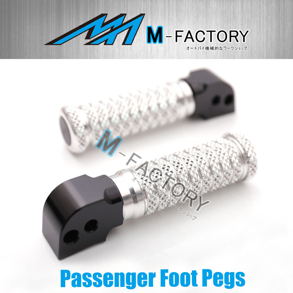 M-Grip Billet Rear Passenger Footpegs Fit Buell S1 Lightning All Year