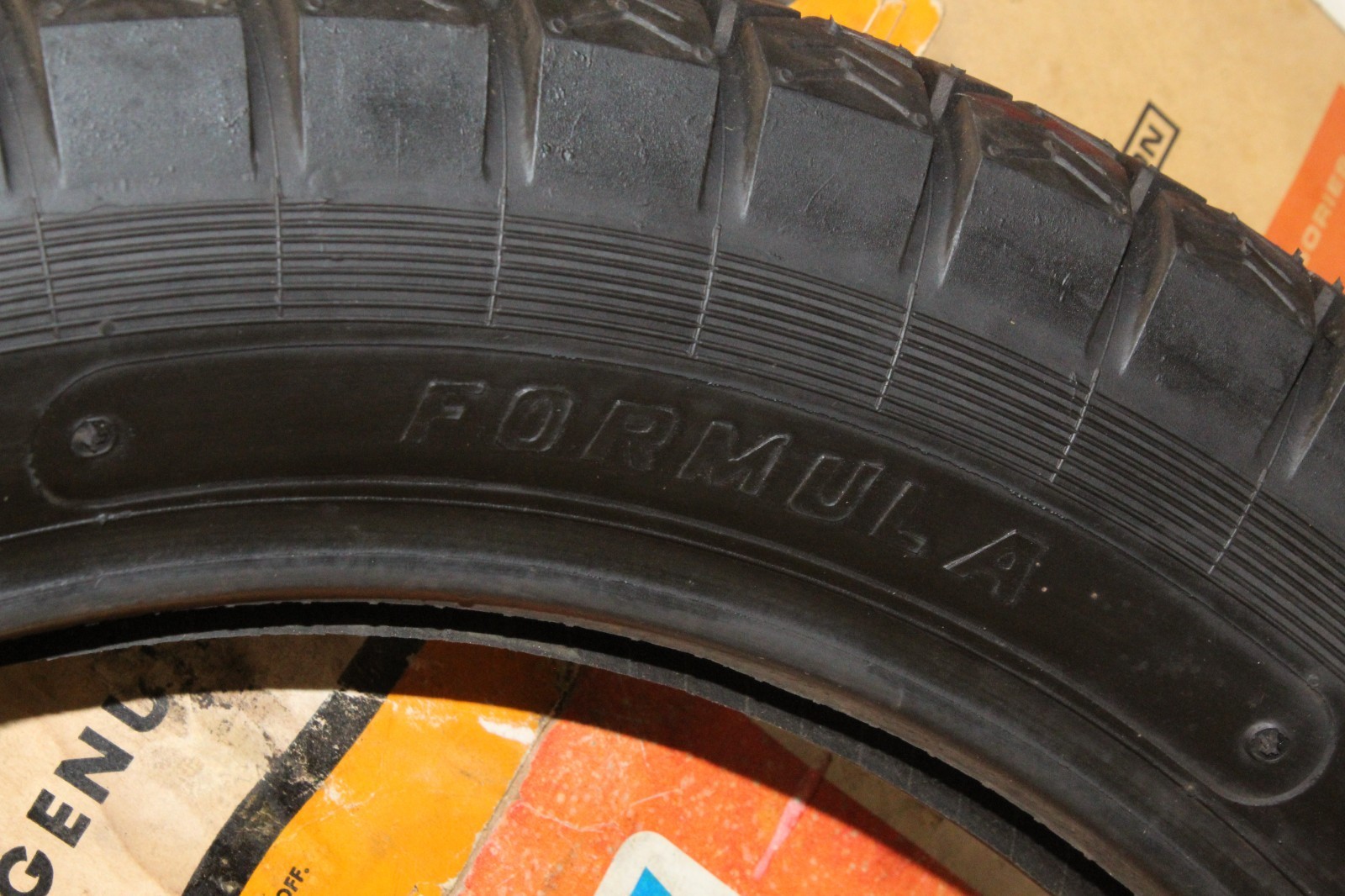 Motorcycle Tire 18” x 4” Harley Knucklehead Flathead Panhead XLH XLCH FX Nylon