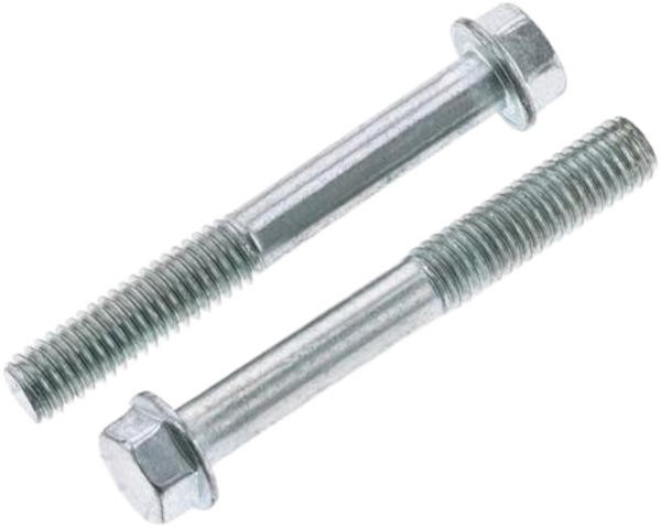 Bolt Motorcycle Hardware Hex Head Flange Bolts M6 x 45mm 8mm 10-Pack