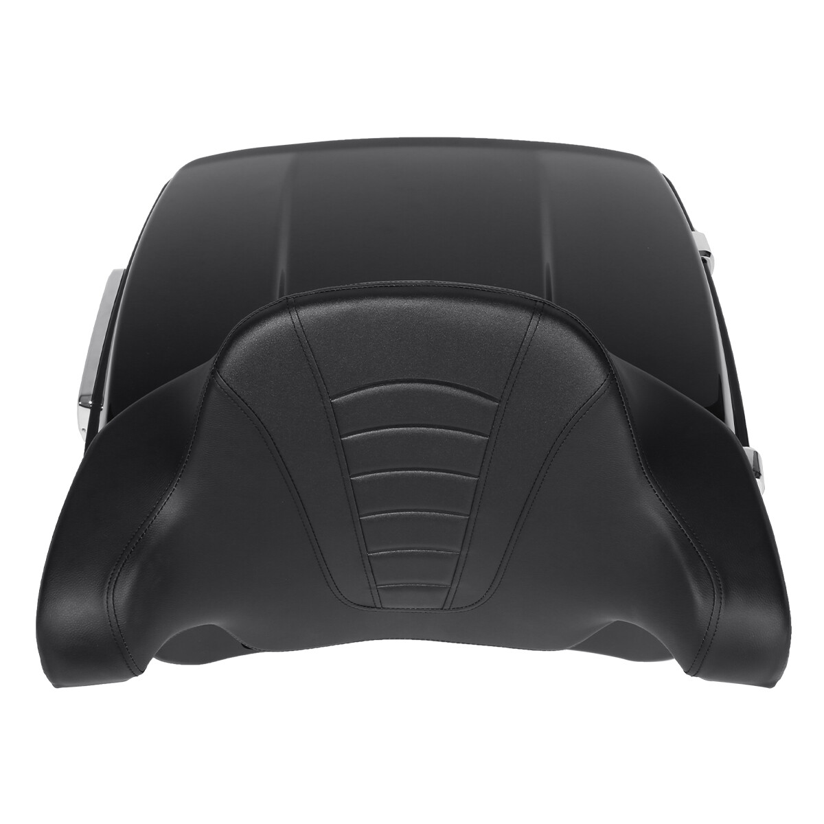 Vivid Black King Trunk Backrest Pad Fit For Harley Touring Electra Glide 2014-up