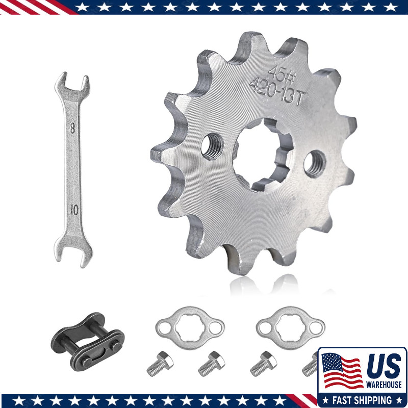 420 Chain Sprocket 13T Front 17mm 50cc 70cc 90cc 110cc 125cc 140cc 150cc 160cc L
