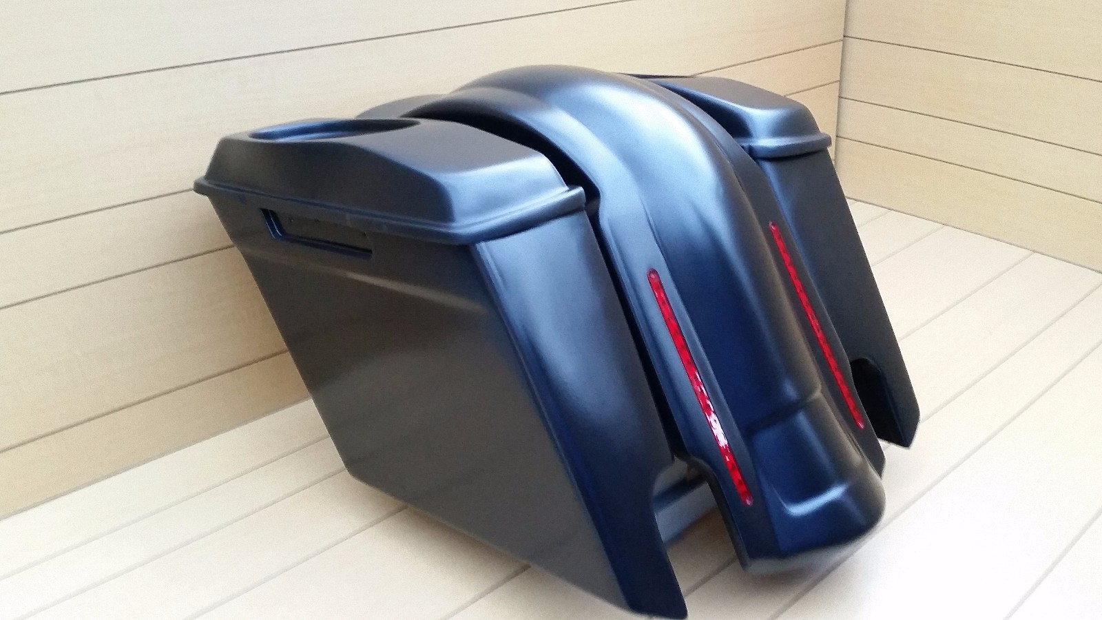 6 INCH STRETCHED BAGS,LIDS AND LED REAR FENDER FOR HARLEY TOURING 1996-2013