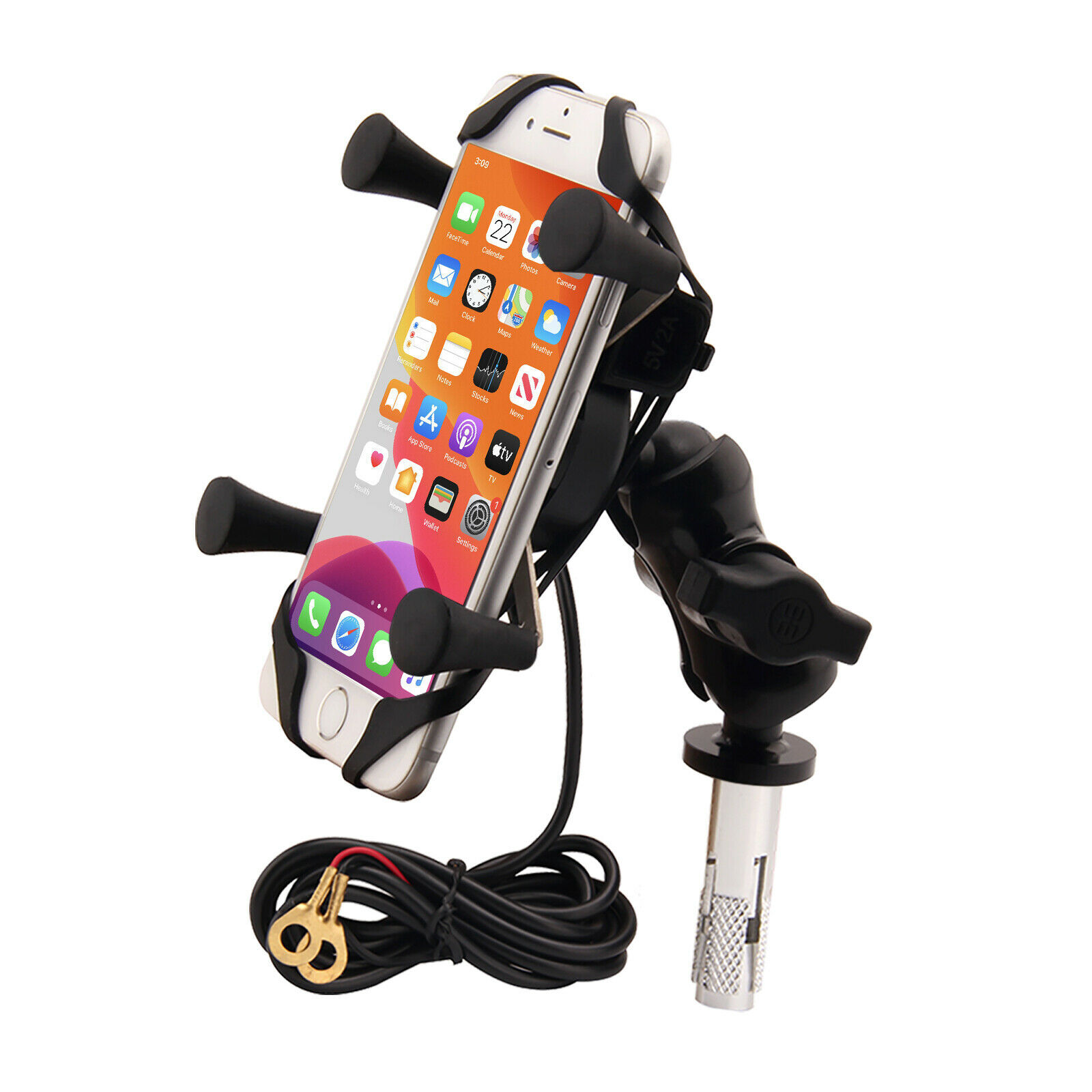 GPS Phone Holder Mount Bracket For Suzuki HAYABUSA GSXR 600/GSXR750 GSX-R 1000