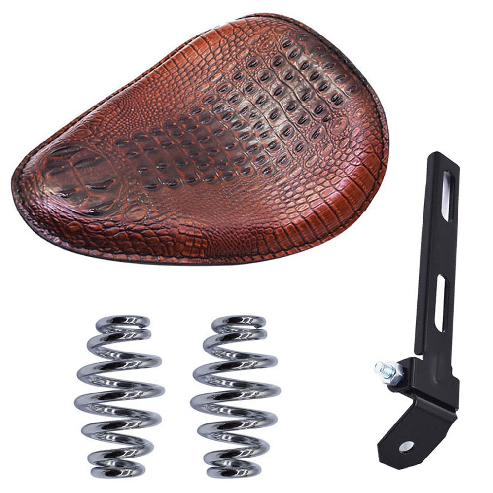 Bobber Motorcycle Solo Seat Spring Black For Honda Shadow Spirit ACE VT 1100 750