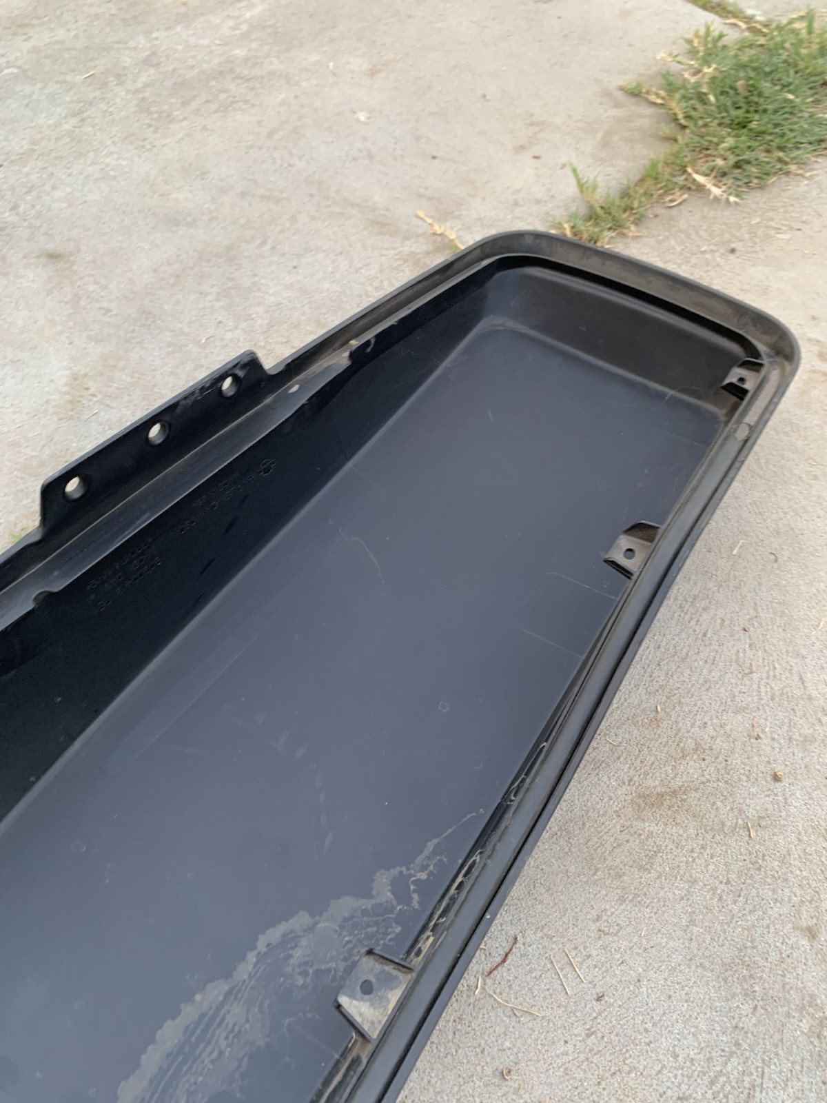 Harley Left Saddlebag Lid Hard Bag Top Cover Matte Black