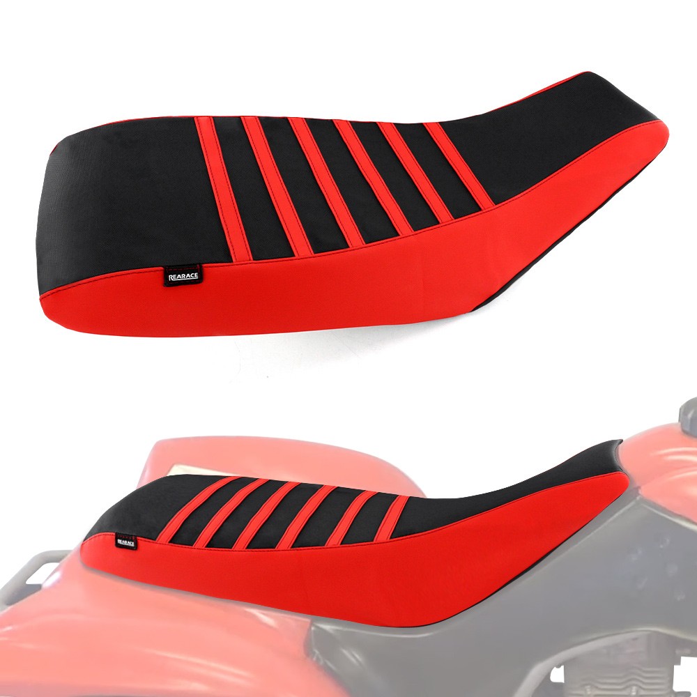 Red PVC Waterproof Seat Mat Cover Fit For Honda TRX250EX sportrax 2001-2005