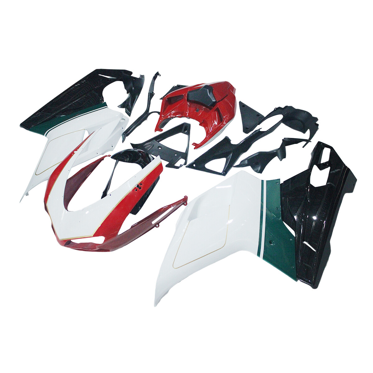 ABS Fairings For Ducati 1098 848 1198 2007 2008 10 2011 2012 Bodywork Body Kits