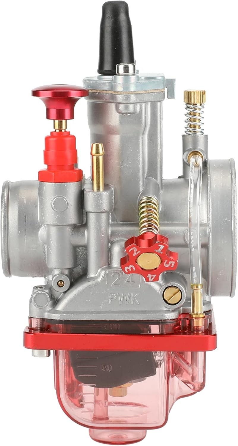 Red PWK 24mm Carburetor Intake Manifold Kit For BT200X GX160 Predator 212cc