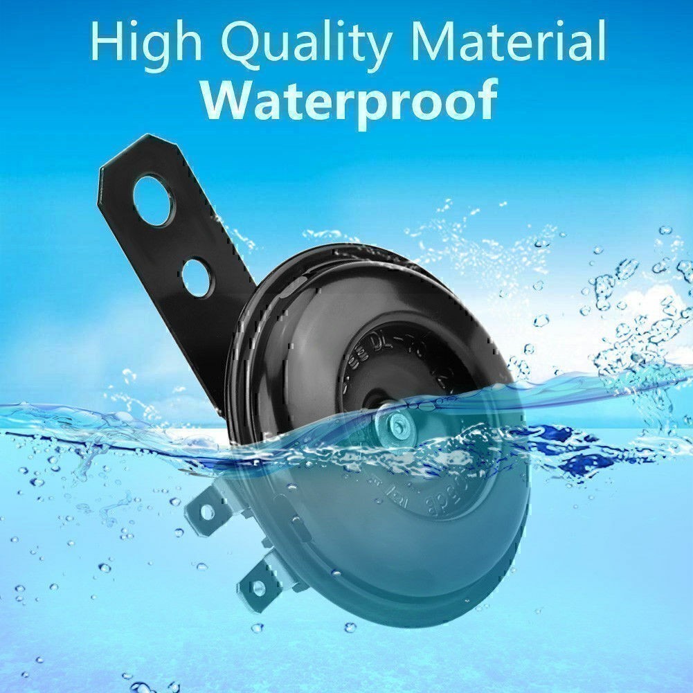 12V Waterproof Loud 115dB Universal Motorcycle Car ATV Scooter Snail Auto Horn P