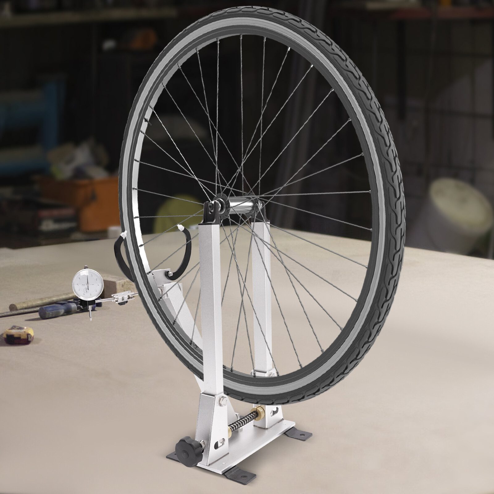Professional Bike Wheel Truing Stand Set Bicycle Adjustment Rims Tool For BIKING
