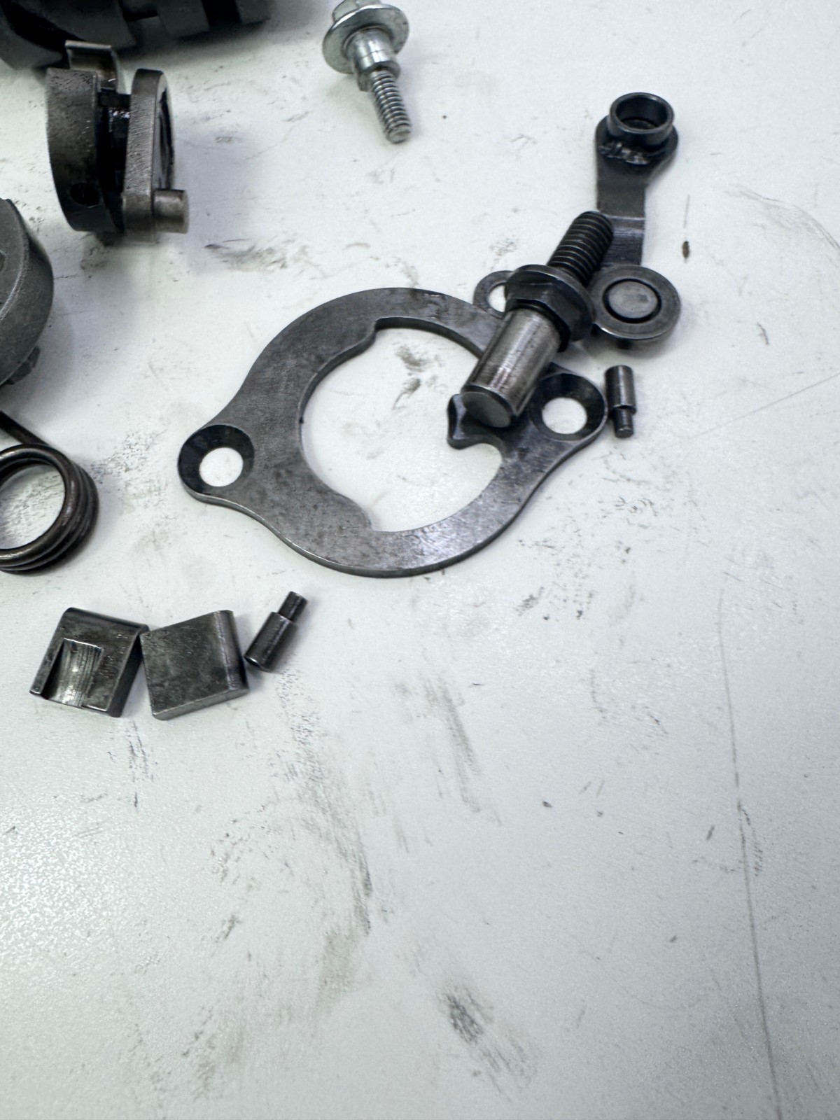 2012 Suzuki RMZ250 Gear Shift Drum and Rest Selector Rachet Assembly OEM #11