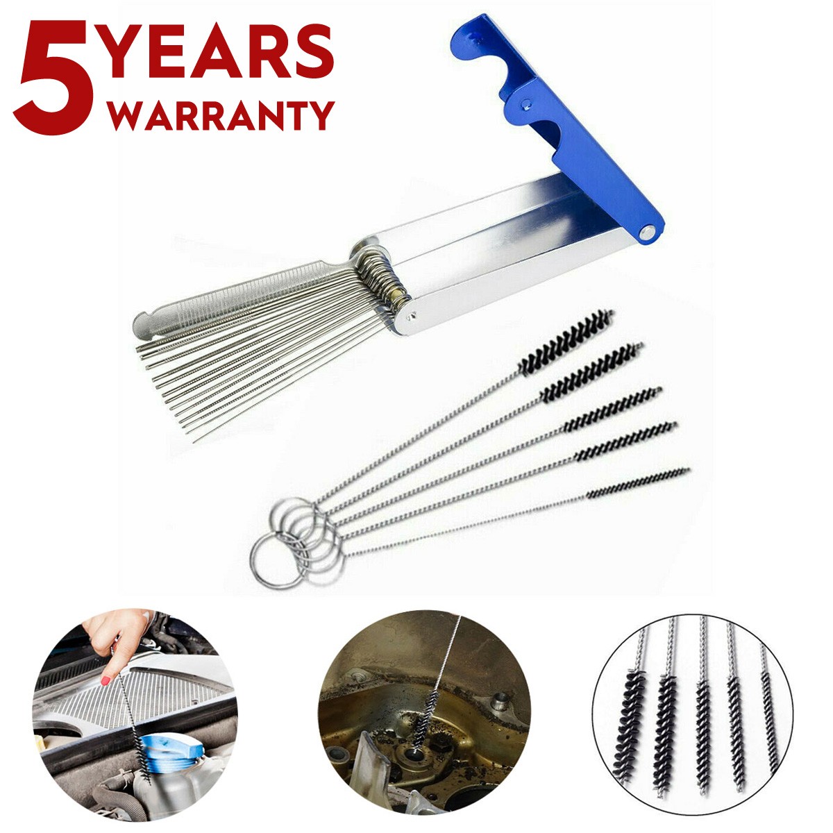 Carb Jet Cleaning Tools set Carburetor Wire Cleaner Kit Fit Motorcycle ATV Parts
