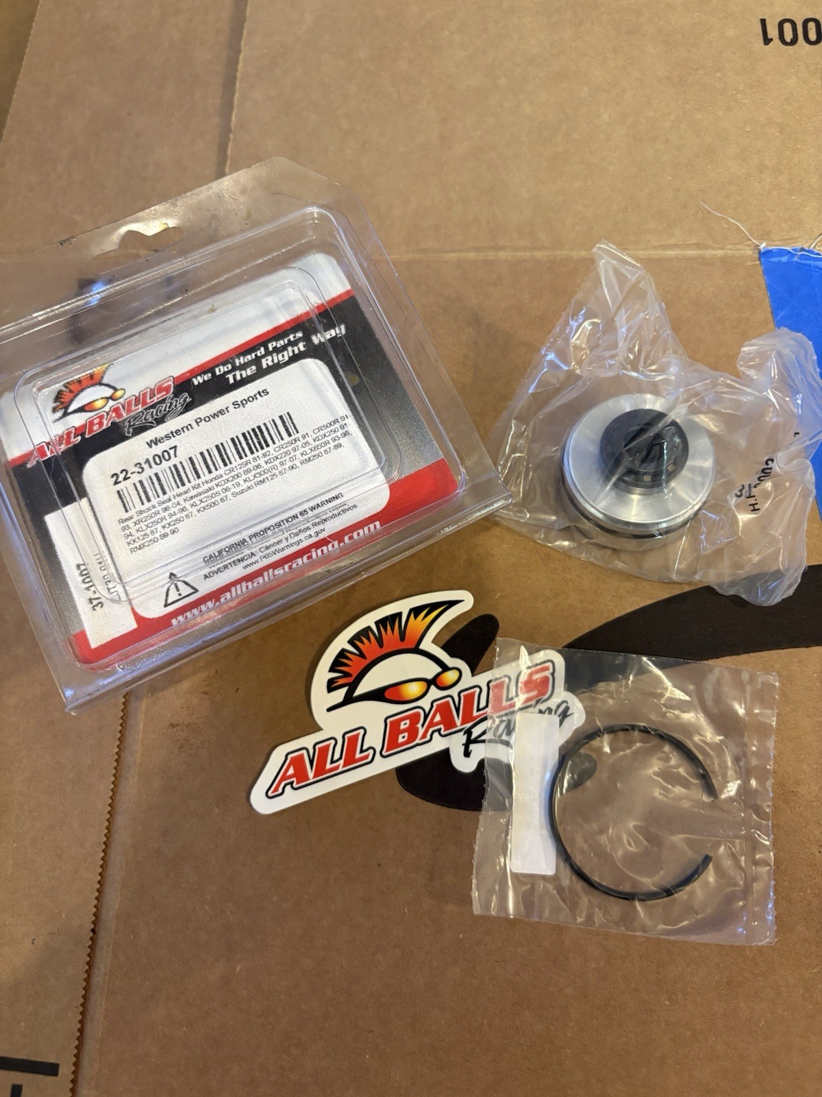 All Balls 37-1007 Rear Shock Seal Head Kit