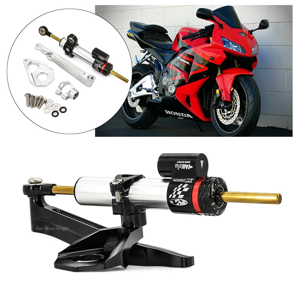Steering Damper Stabilizer Bracket Kit For Honda CBR600RR 2005-2006