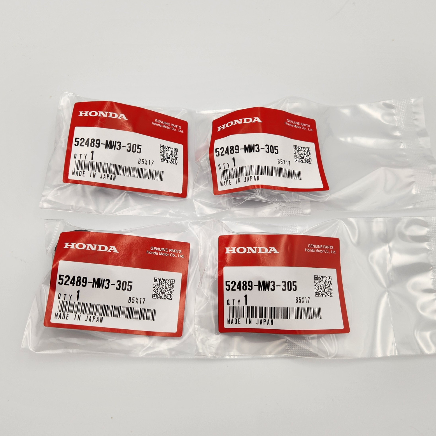 4 PK Honda Rubber Bushing 52489-MW3-305 GL1500C Valkyrie VTX1800 1300 1997-09