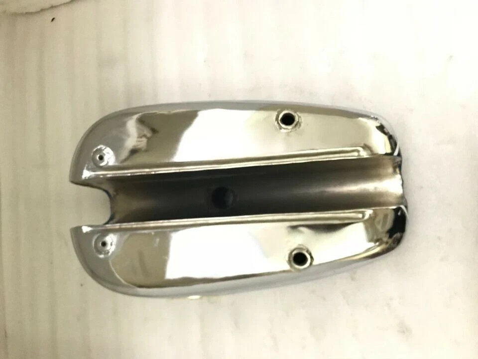 BSA A65 2 GALLON BLUE & CHROME STEEL PETROL FUEL GAS TANK+CAP 1968-1969 |Fit For