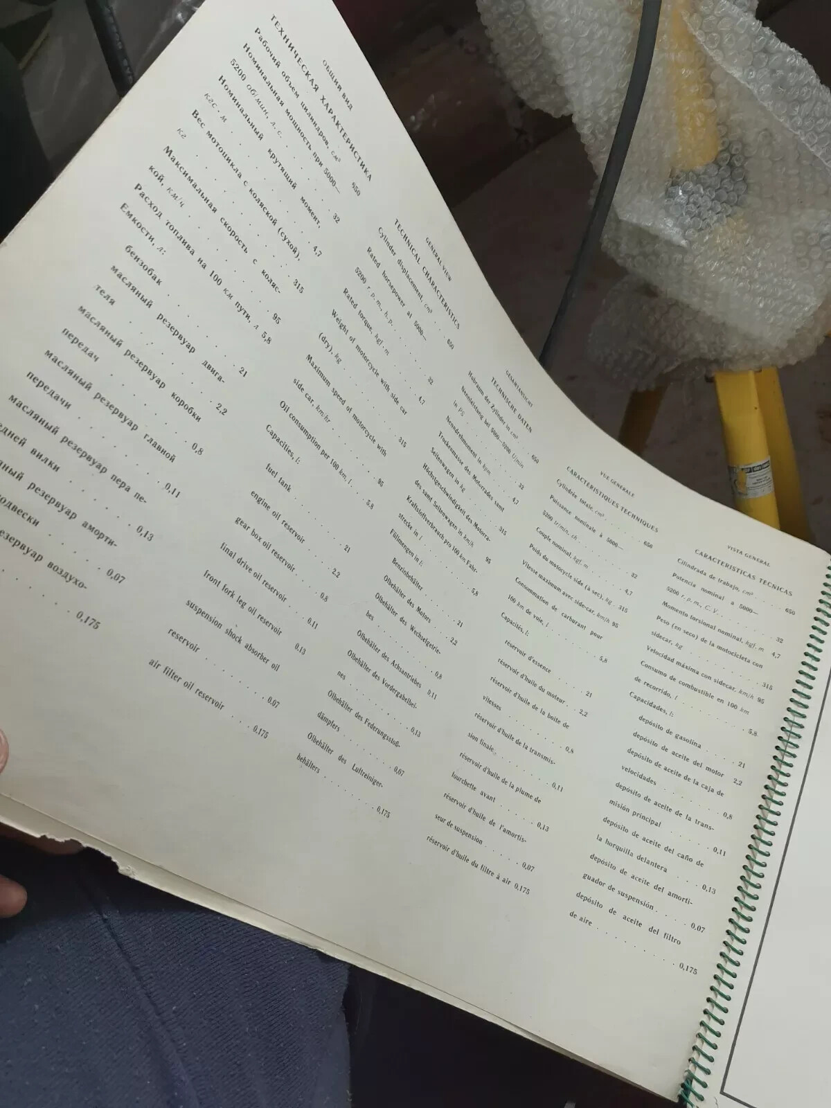 Genuine Dnepr K650 MB650 Operating Instructions Repair Book Book Operating Manua