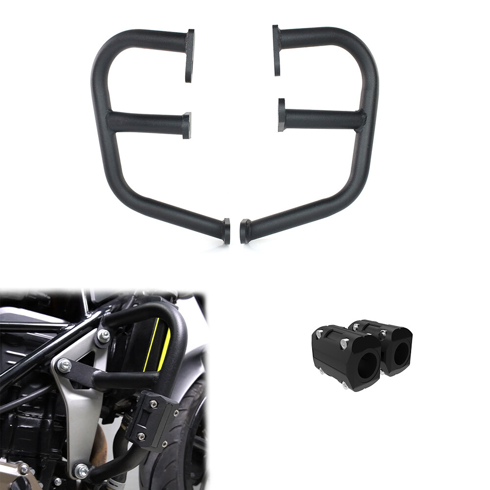 Engine Bar Bumper Crash Bar Protection Fit For Vitpilen/Svartpilen 401 2018-2024