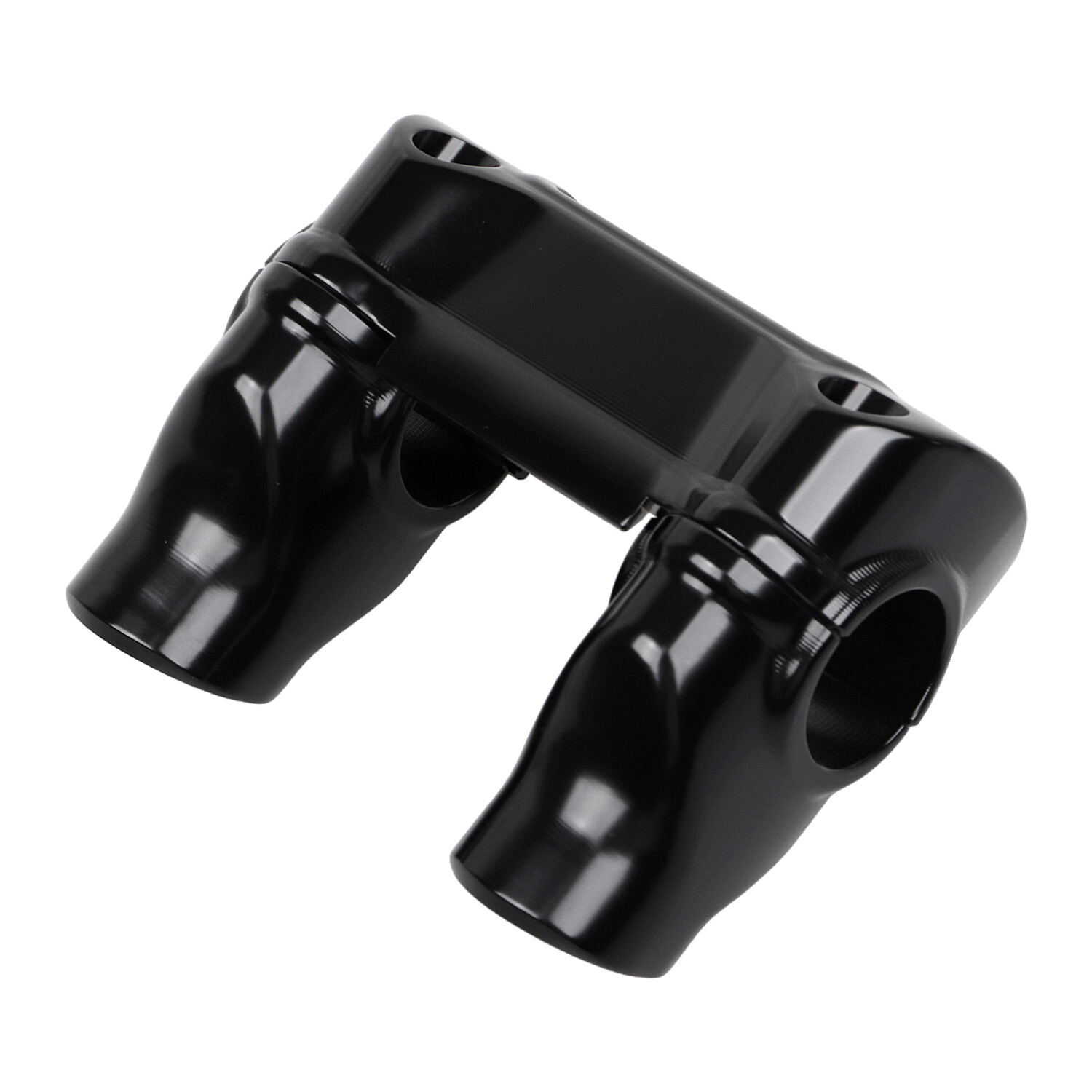 2″ Motorcycle Handlebar Riser 1 1/4″ Bar Clamp for Harley Softail Dyna Sportster