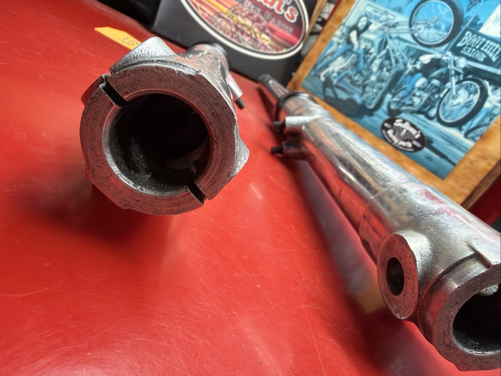 Ducati Front Mazzorachi Ceriani OEM Scrambler Forks Front End Desmo Polished
