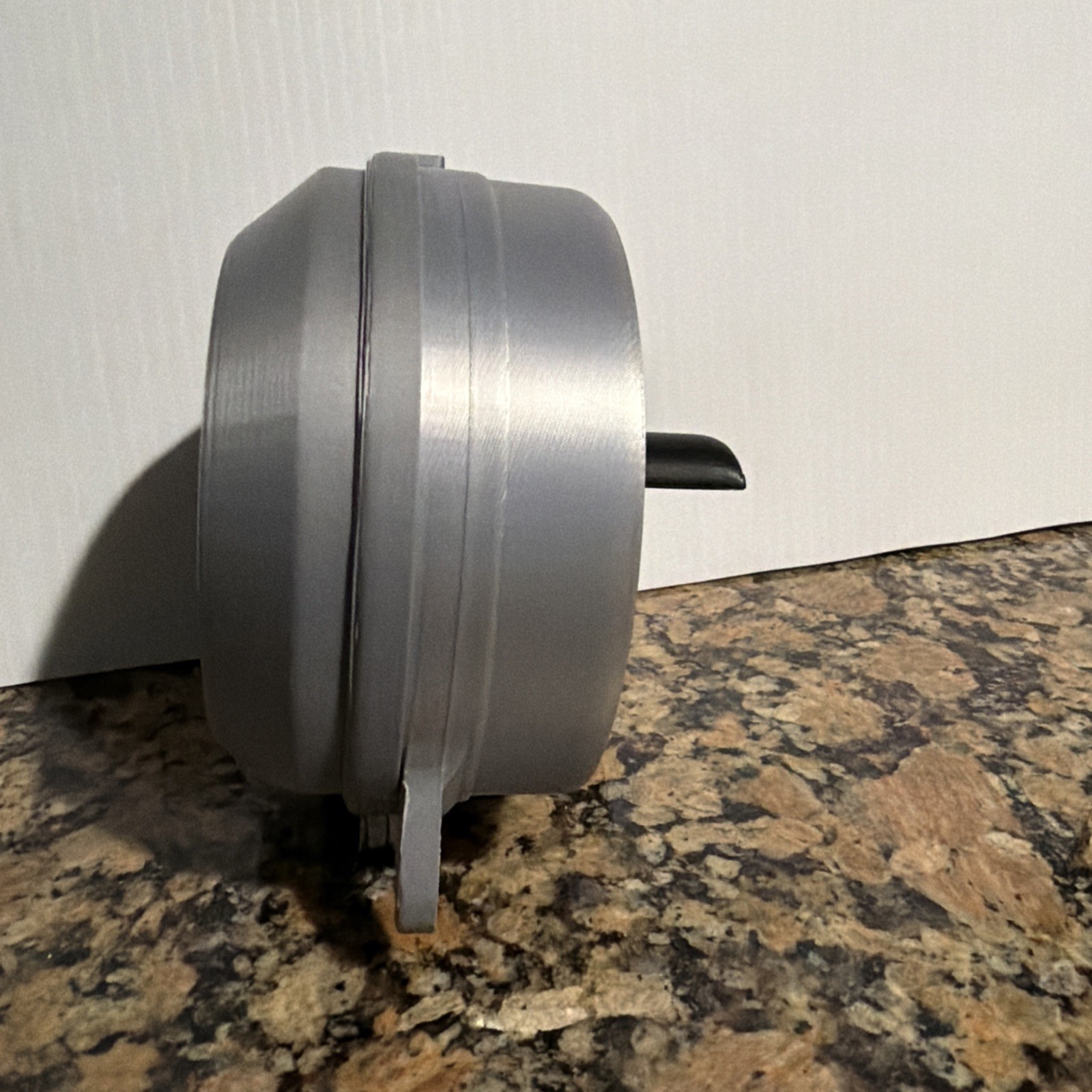 Suzuki FA50SHUTTLE Air Box 3D Printed From Silver and Black PETG Filament .