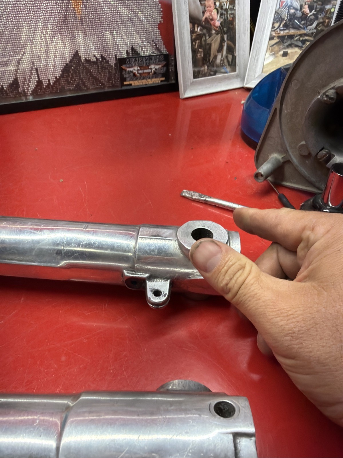 Ducati Front Mazzorachi Ceriani OEM Scrambler Forks Front End Desmo Polished