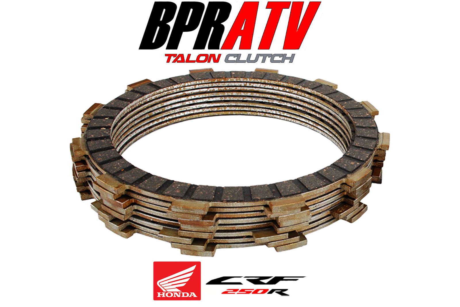 04-09 Honda CRF250R CRF 250R Heavy Duty Steel Plates Fibers & Springs Clutch Kit