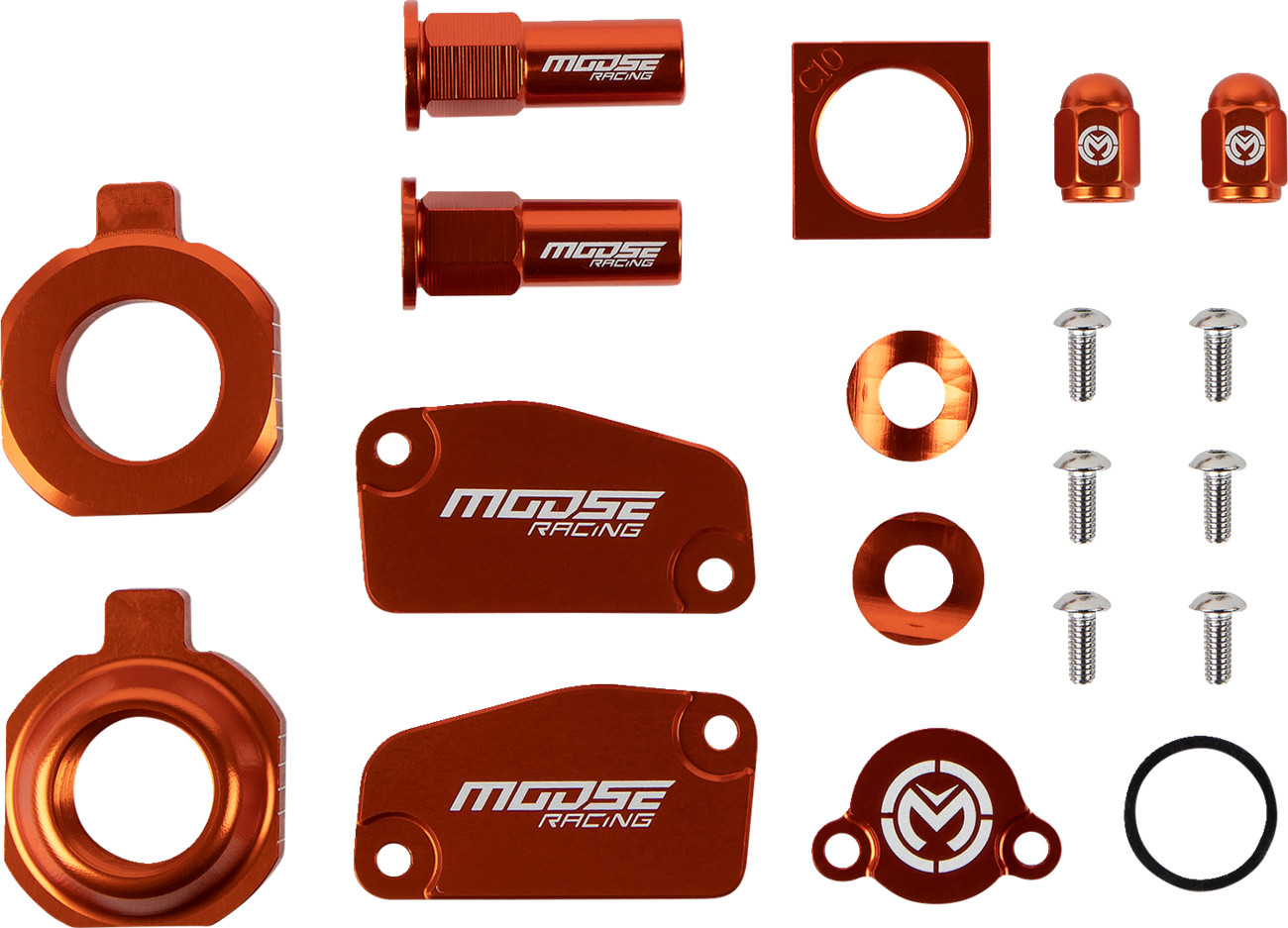 Moose Offroad Bling Pack Orange CNC Kit 1231-1540 2021-2024 KTM 85 SX