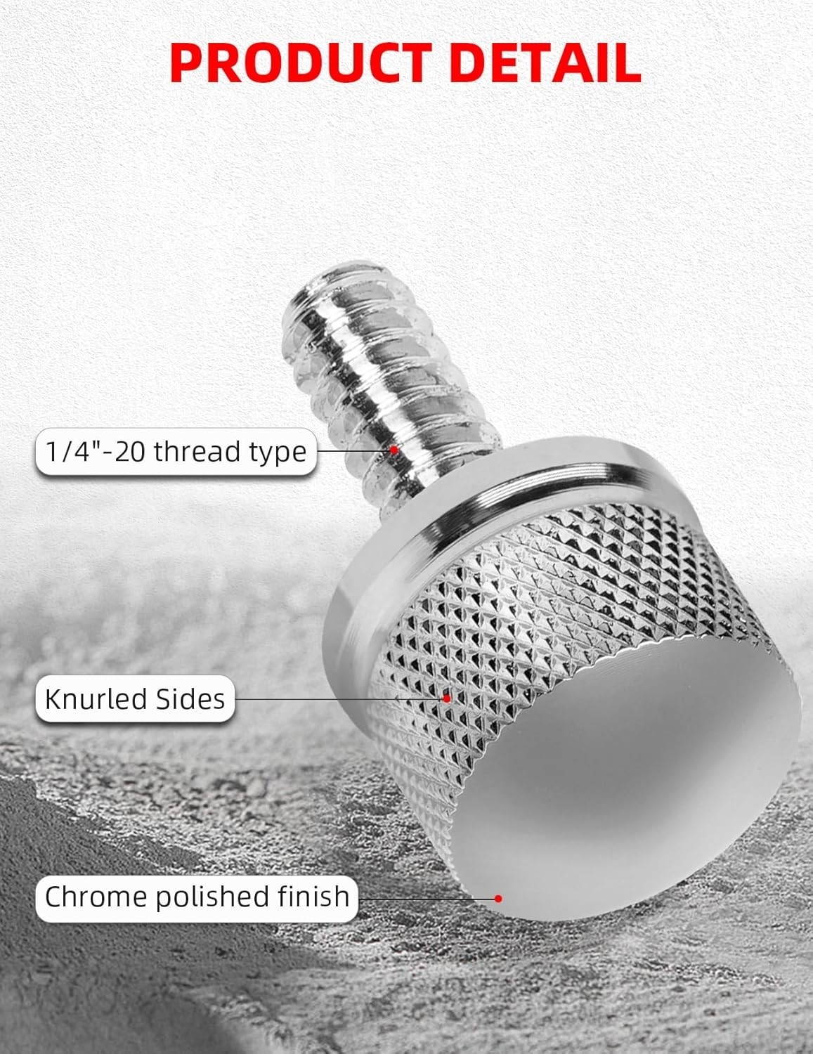Chrome Stainless Steel Seat Bolt Nut Kit Compatible for Harley Davidson 1996-…