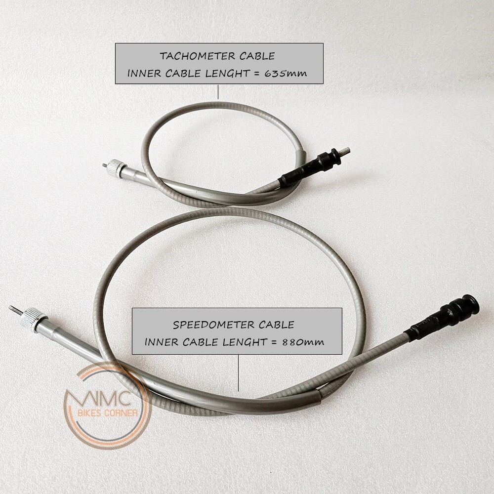 SET 2PCS. : SPEEDOMETER & TACHOMETER CABLE FOR HONDA CB250K CL250K CB350K CL350K