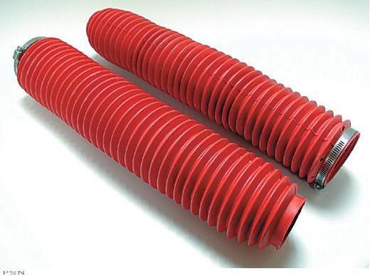 Emgo Fork Boots – Red Motorcycle ATV/UTV Dirt Bike 45-39624 825375
