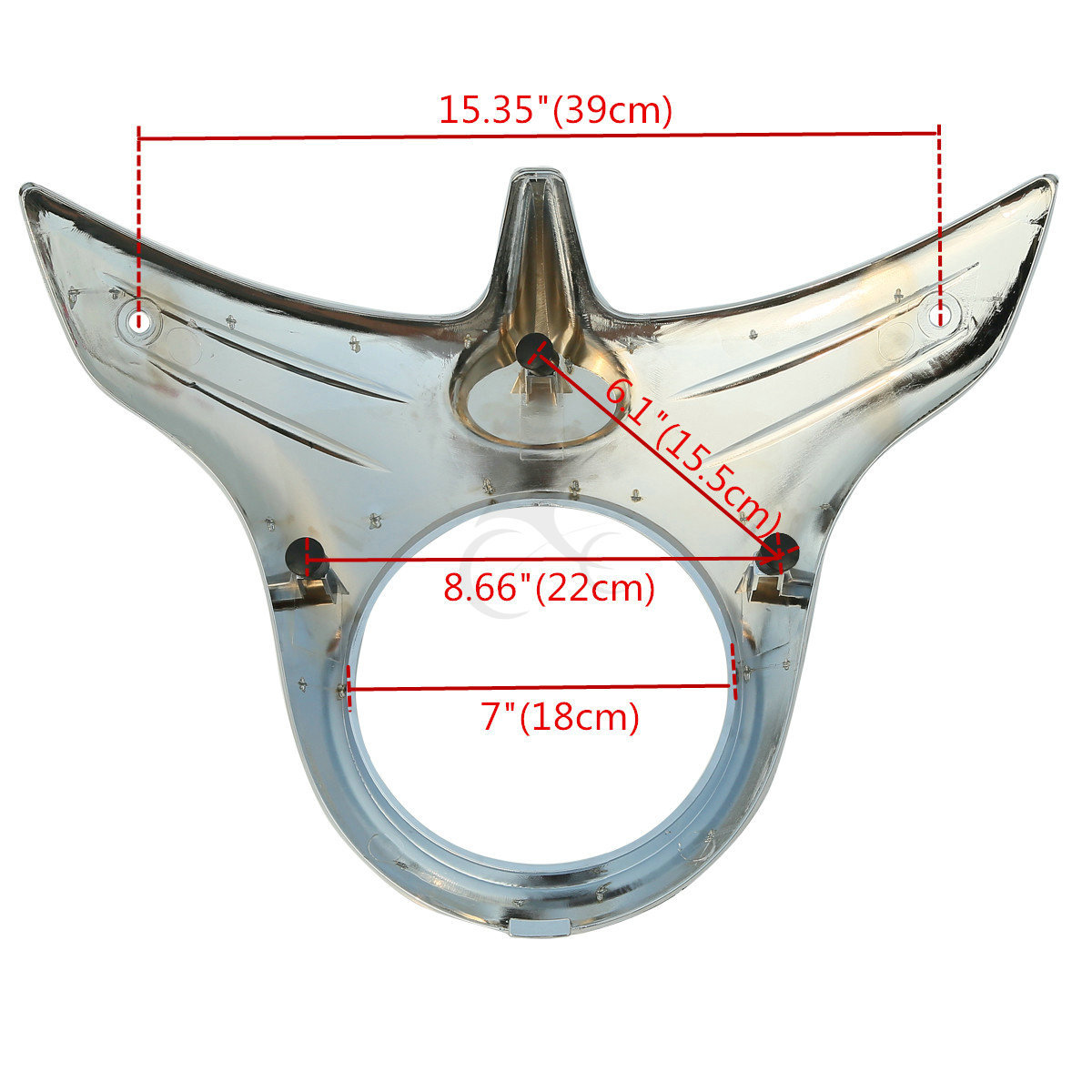 Front Headlight Bezel Outer Fairings For Indian Chieftain 14-18 Roadmaster 15-24
