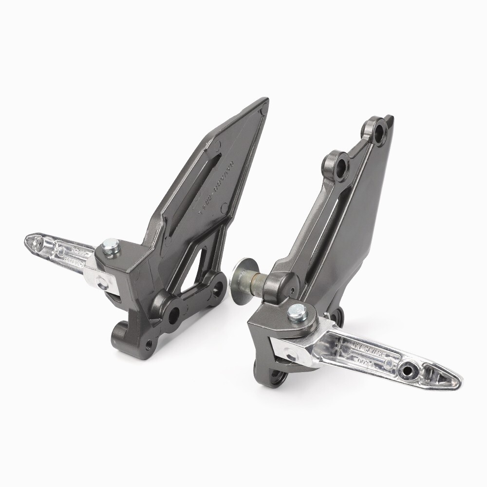 Foot Peg Pedal Mount Bracket For KAWASAKI NINJA 250 EX250 EX300 Z250 Z300