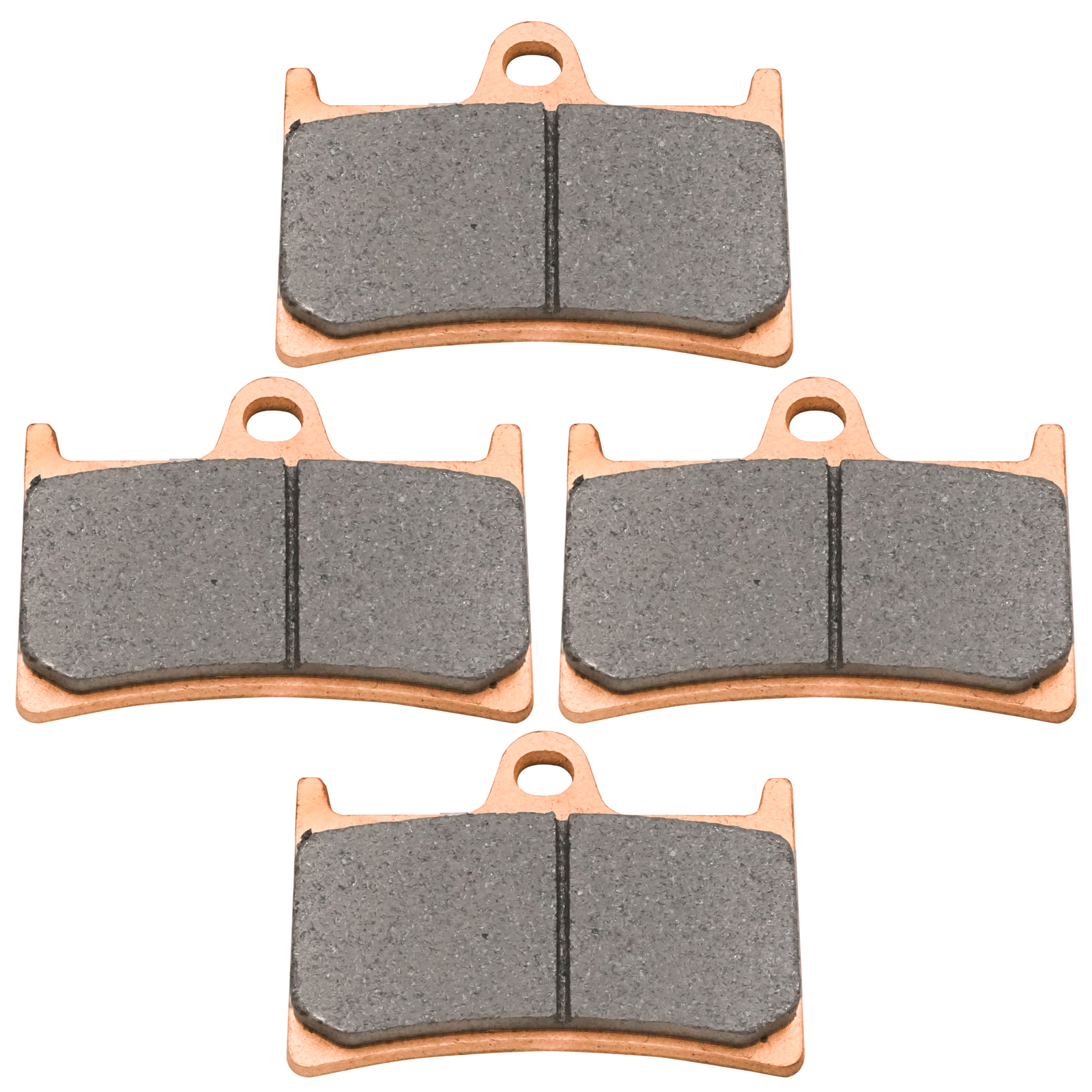 Caltric Front Brake Pads for Yamaha R1 YZFR1 YZF-R1 1998-2006 2015-2019 Sintered