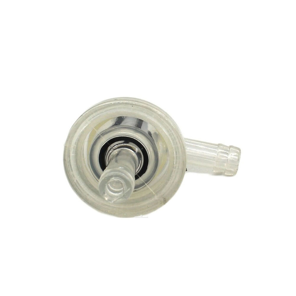 1x Motorcycle Parts Right Angle Inline Fuel Filter 1/4″ 6mm Hose Line Universal