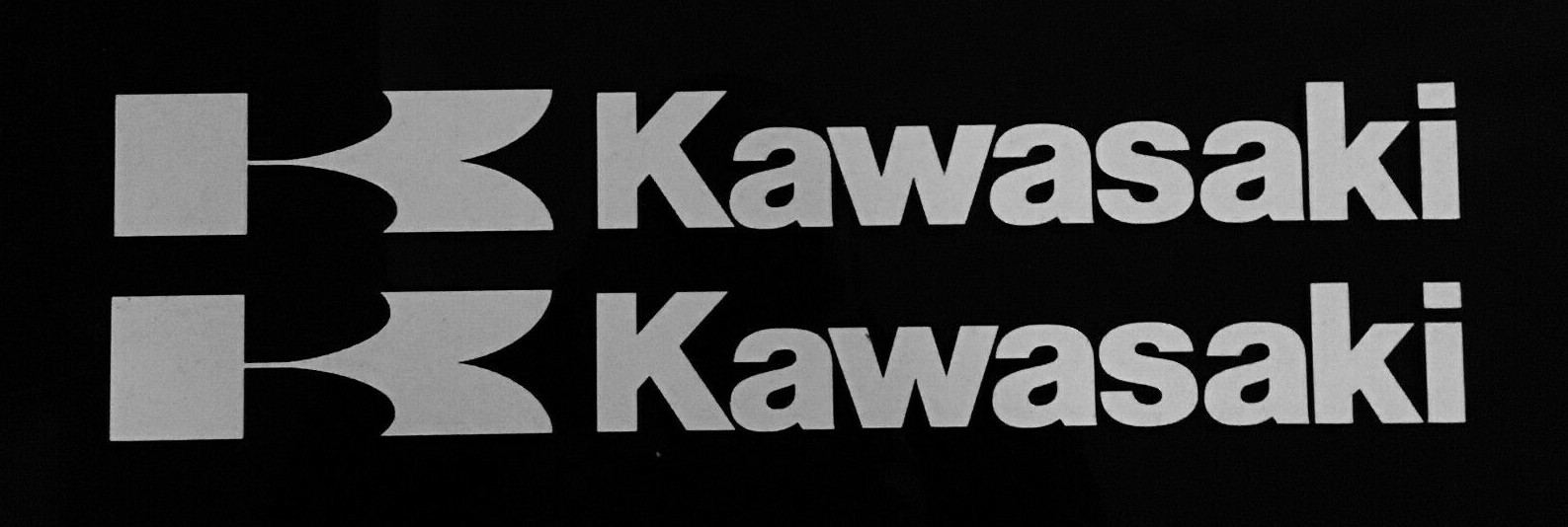 Kawasaki Logo w “k” Sticker/Decal 22 Colors MotoCross Ninja Bike Ducati ATV Zx6r