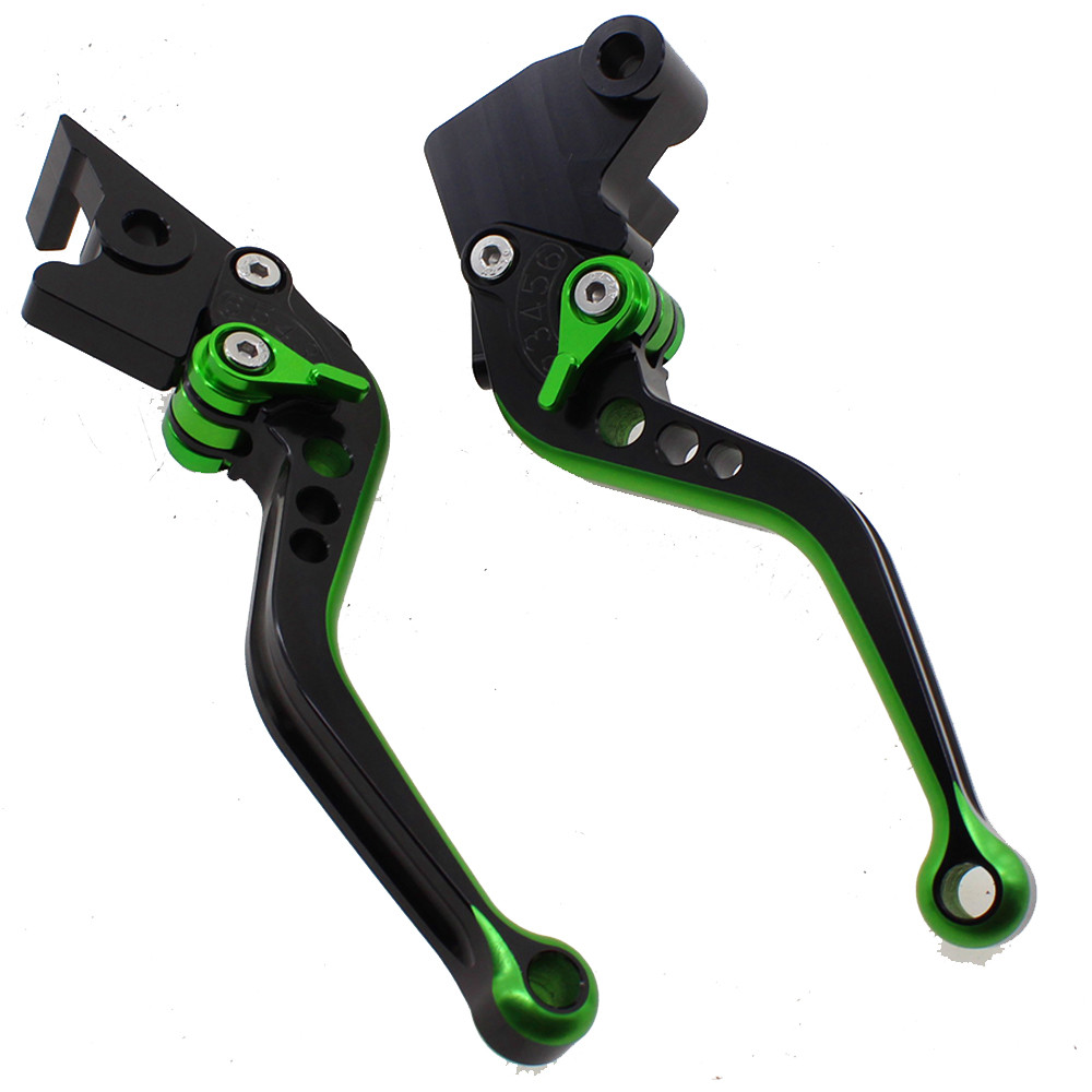 CNC Mix Color Brake Clutch Levers Adjust For Kawasaki Z750 2007-2012 2008 2009