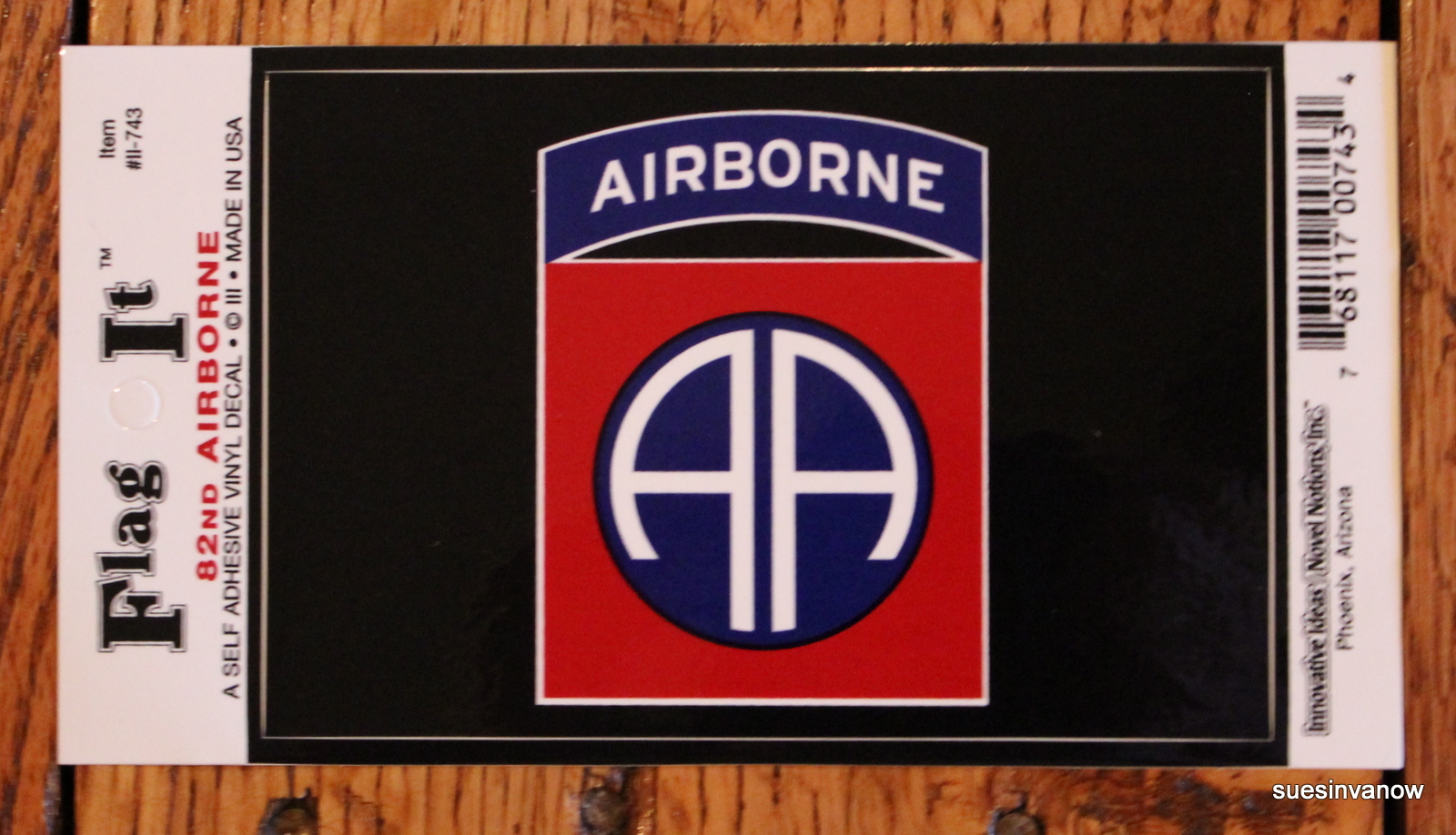 United States Stickers 82nd AIRBORNE Adhesive Sticker Military Vinyl