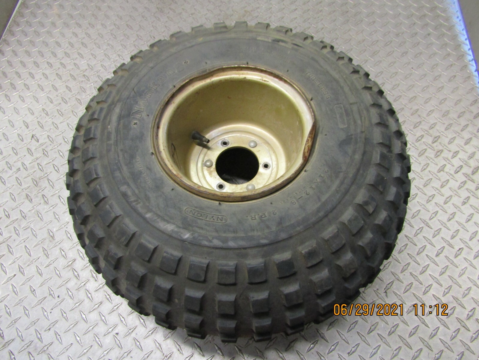 Honda ATC 250R 21x12x8 Wheel and Tire 666