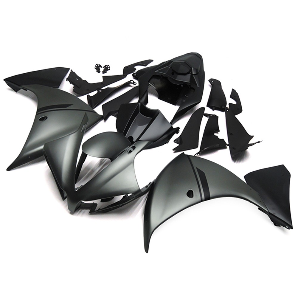 Gun Metal Fairing Kit for 2012-2014 Yamaha YZF R1 YZF1000 Injection ABS Bodywork