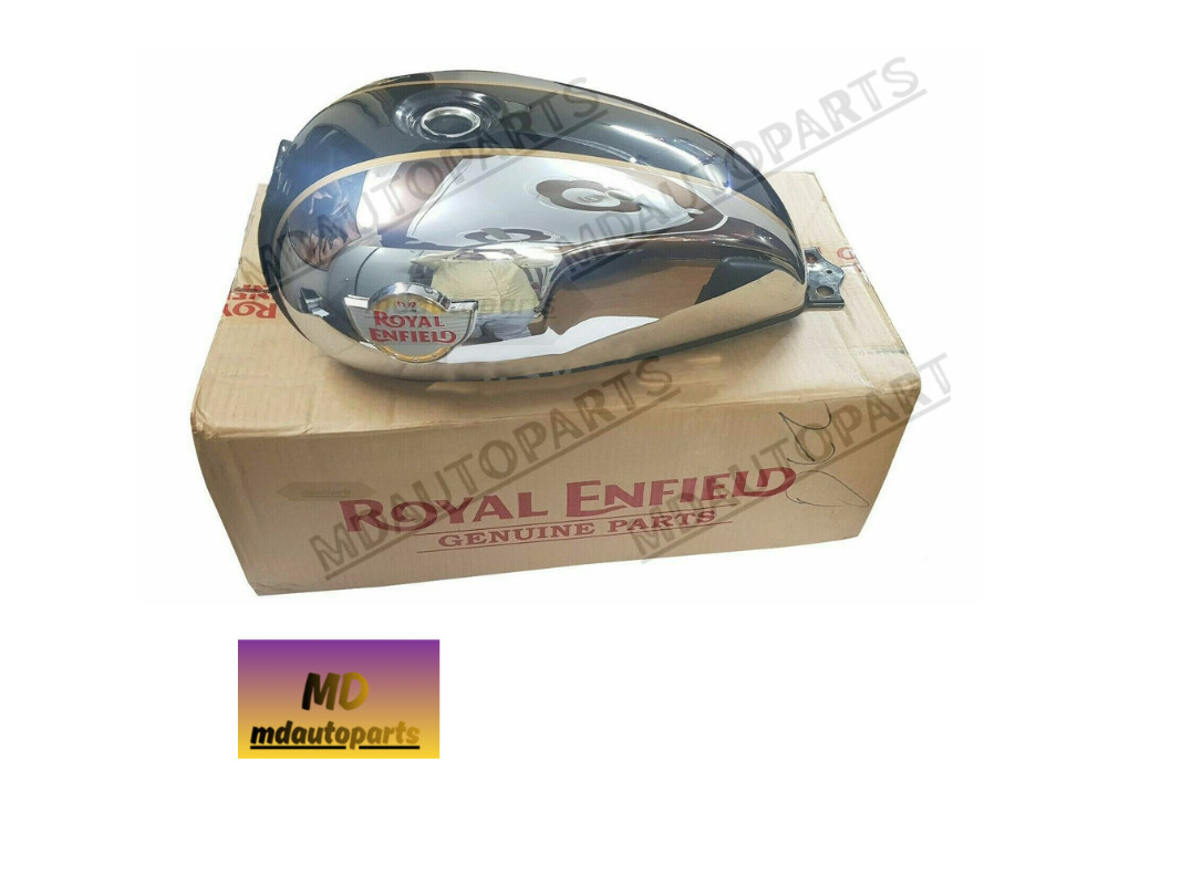 Genuine Royal Enfield Glitter and Dust Petrol Gas Fuel Tank For Interceptor 650