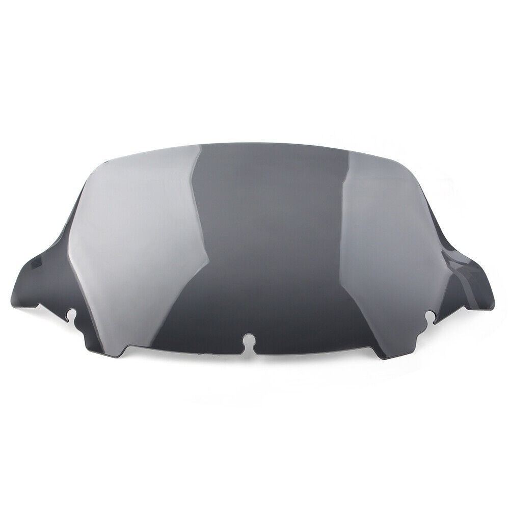 10.5″ Wave Smoke Windshield Windscreen For Harley Touring Street Glide 2014-2024