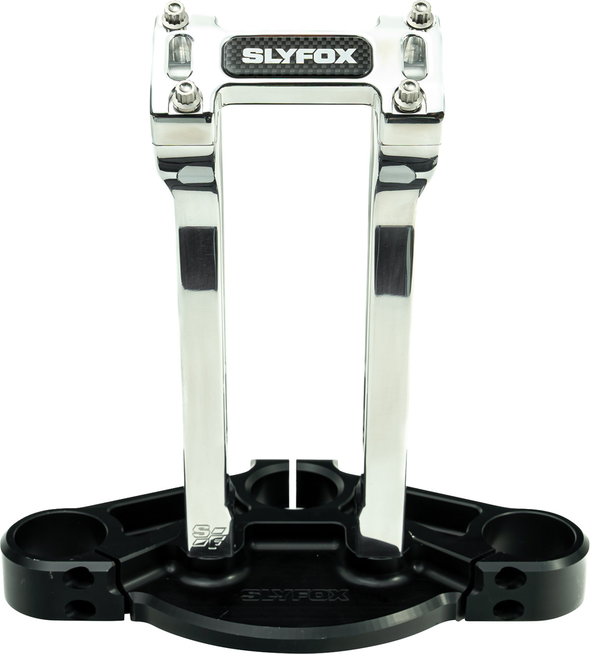 Slyfox Sf-1002-10-R Handlebar Riser Kit – Pullback – 1″ Clamping – Raw