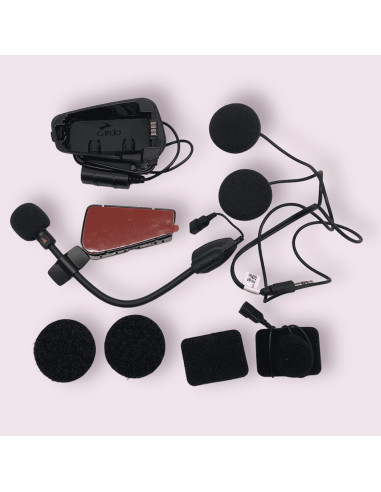 Second helmet audio kit Cardo Freecom Spirit 32mm speakers