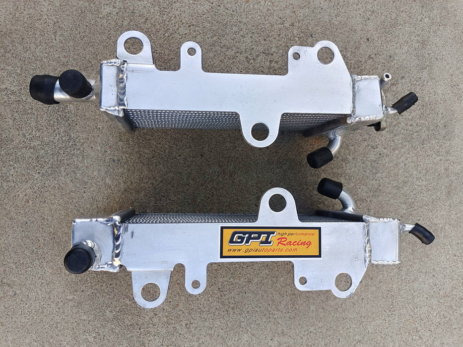 Aluminum Radiator Fit 1990 1991 Yamaha YZ250 / 1991 Yamaha WR250
