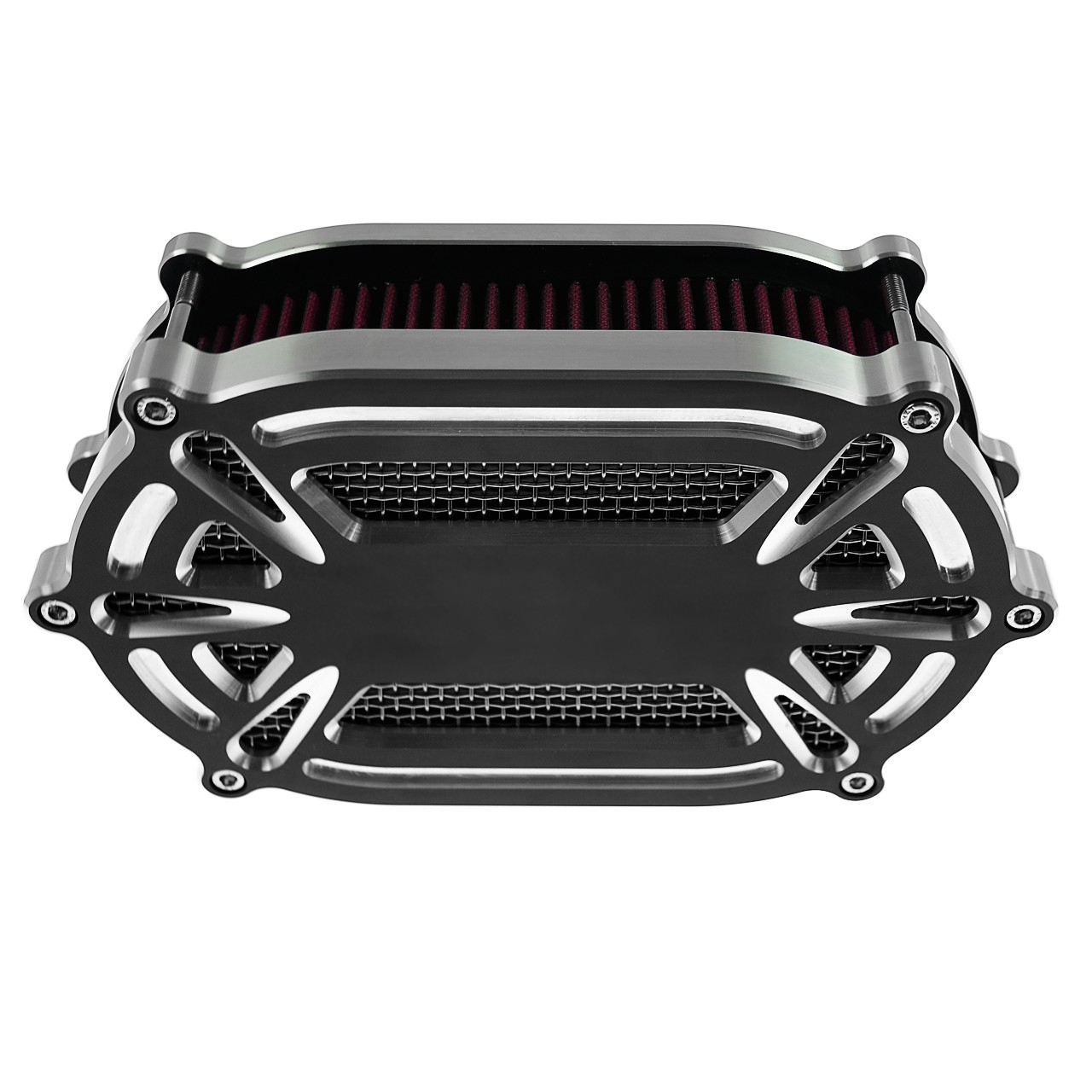 Stage 1 Air Cleaner Filter Red Intake For Harley Heritage Softail Deluxe 00-2015