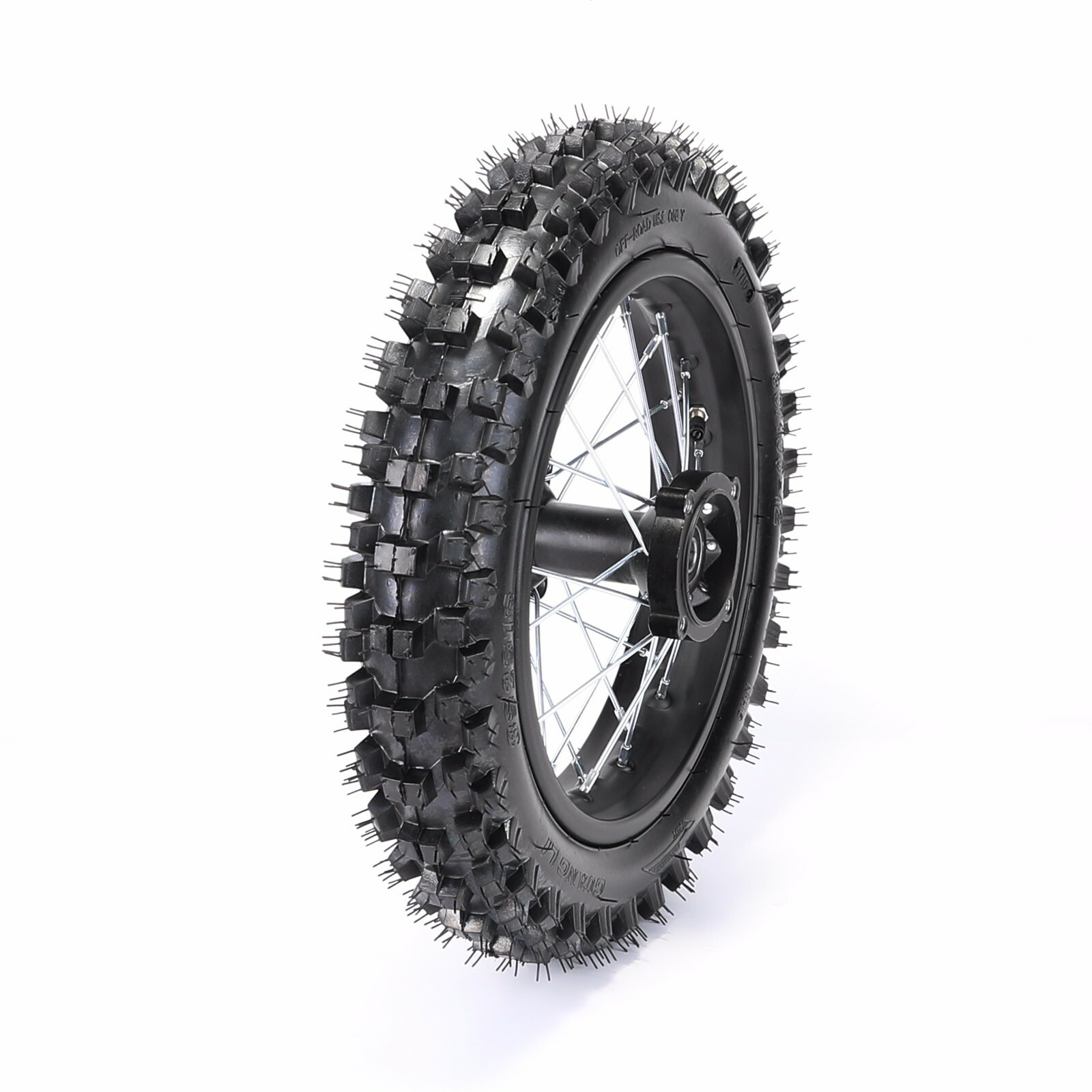 12″ Rear Wheel 80/100-12 Tire Rim 3.00-12 Brake Pit Bike KX65 XR70 SSR 110CC 125