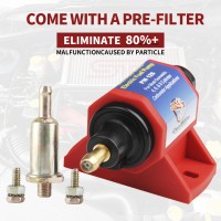 Universal 3/8 Micro Fuel Pump Electric Gas Diesel Inline Low Pressure 5-9PSI 12V